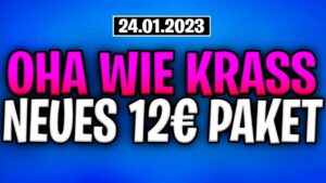 Fortnite Daily Item Shop 24.1.2023 | HEFTIG NEUES PAKET | Shop von heute 24.1.2023