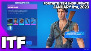 Fortnite Item Shop ASH WILLIAMS + MOGUL MASTERS! [January 8th, 2023] (Fortnite Battle Royale)