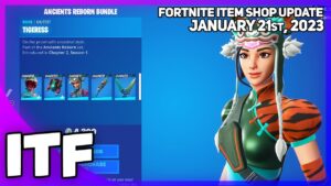 Fortnite Item Shop CHINESE NEW YEAR IS BACK! [January 21st, 2023] (Fortnite Battle Royale)