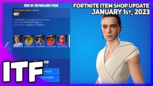 Fortnite Item Shop STAR WARS IS BACK! [January 1st, 2023] (Fortnite Battle Royale)
