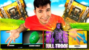 Fortnite SKIN LÁDA NYITÁS!