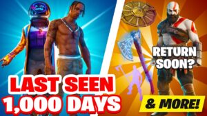 Fortnite Travis Scott & Kratos are Returning?