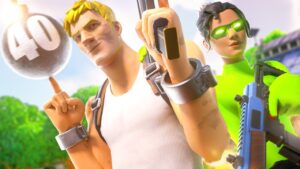 Fortnite on EASY mode..