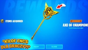 GRACZE ODBIERAJĄ KILOF FNCS, RENEGADE RAIDERKE I OG SKINY! #fortnite