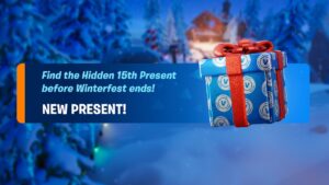 HOW TO OPEN 15TH PRESENT in Fortnite!