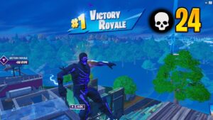 High Elimination Solo Arena Win Gameplay (Keyboard & Mouse) | Fortnite Chapter 4 Season 1