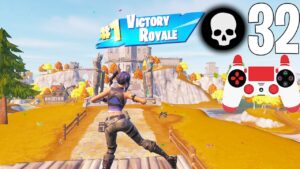 High Elimination Solo Vs Squads Full Game (Fortnite Chapter 4 Season 1 PS4 Controller)