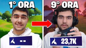 Ho Giocato ARENA SOLO per 10 ORE di FILA! - Sfida Fortnite ITA