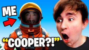 I Pretended To Be COOPER In Fortnite (Cutest Kid)