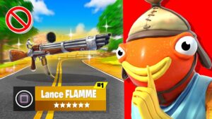 J'ai TROUVÉ le NOUVEAU LANCE FLAMME SECRET et INTERDIT de FORTNITE !