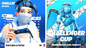 KIWIZ and I COMPETED IN THE FIRST CHALLENGER CUP (Fortnite Competitive FULL Tournament)