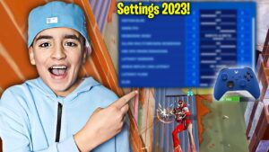 Mein BRUDER hat die BESTEN Controller Settings in Fortnite 2023.. 🎮🔥