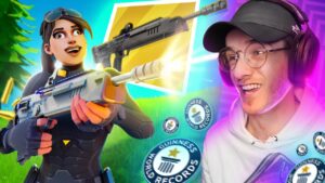 Mon RECORD de DÉGÂT sur une GAME ( Fortnite No Build )