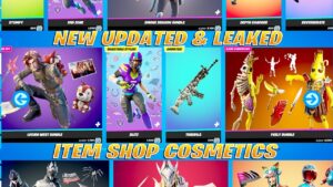 NEW Leaked & Updated Item Shop Cosmetics (Lucien West, NFL Skins, Stranger Things Wrap)