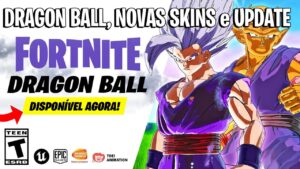 NOVAS SKINS DRAGON BALL, PICCOLO, GOHAN e EVENTO! - FORTNITE