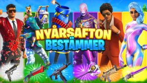 NYÅRSAFTON BESTÄMMER MINA VAPEN I FORTNITE