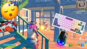 RK Royal Kludge H81 ASMR 🤩 Red Switches Chill Keyboard Fortnite Tilted Zonewars Gameplay 🎧