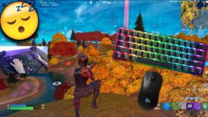 Razer Huntsman Mini Analog Fortnite Keyboard ASMR 😴 Solo Squads Gameplay 240FPS