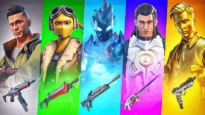 SKIN en OR ALÉATOIRE CHALLENGE sur FORTNITE !