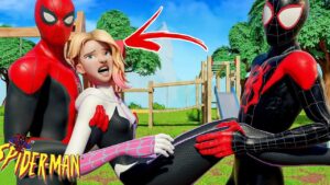 SPIDERMAN mit SPIDERGWEN ALLEIN, doch dann kam er.. 🕷💔(ein Fortnite Kurzfilm)