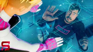 Spider-Gwen's FATAL ICE COLD LOVE for MrBeast.. Fortnite