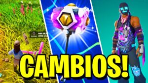 TODOS LOS CAMBIOS DE LA ACTUALIZACION SORPRESA DE FORTNITE ...!!