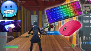 Unboxing YUNZII CK75 Keyboard + Fortnite Keyboard ASMR Sounds 🥶 Smooth Gameplay