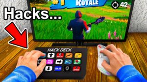 Usé MANDOS HACKEADOS en Fortnite y ESTO PASÓ…