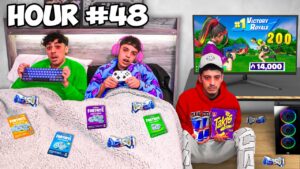 Who Can Survive 50 Hours Of Fortnite Arena Challenge With Brothers!