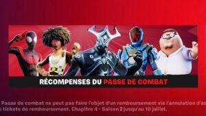 passe de combat chapitre 4 saison 2 sur fortnite !! (tous les skins)