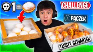 1 KILL = 1 PĄCZEK! 🍩 w Fortnite