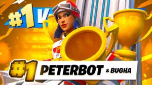 🏆1ST PLACE IN FNCS WEEK 2 (ft. Bugha)🏆| Peterbot