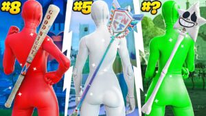25  *MOST* Tryhard Pickaxes (Fortnite)