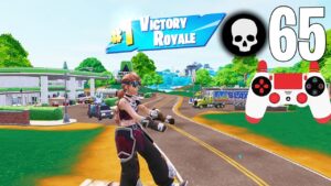65 Elimination Solo Squads Gameplay "Build / Zero Build" Wins (Fortnite Chapter 4)