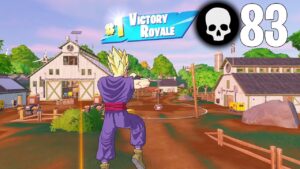 83 Elimination Solo vs Squads Wins Gameplay (Fortnite Chapter 4)