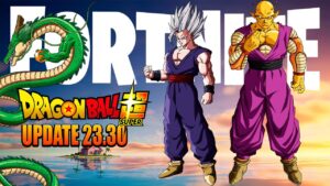 AGORA DRAGON BALL SUPER x FORTNITE! NOVA ATUALIZAÇÃO 23.30 😱