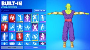 ALL 95 FORTNITE BUILT-IN DANCES & EMOTES!