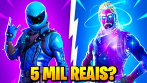 AS SKINS MAIS CARAS DO FORTNITE!