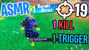 ASMR Gaming 😴 Fortnite 1 Kill = 1 Trigger Relaxing Mouth Sounds 🎮🎧 Controller Sounds + Whispering 💤