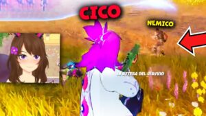 CICO VINCE UNA PARTITA IMPOSSIBILE SU FORTNITE IN LIVE CON ANNA!!