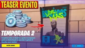 COMEÇOU! TEASERS DA NOVA TEMPORADA 2 CAPÍTULO 4 no FORTNITE (DESAFIOS e RECOMPENSAS GRÁTIS)