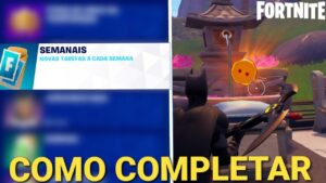 COMO COMPLETAR TODAS AS MISSÕES SEMANAIS | CAVALEIROS DO REINO - FORTNITE