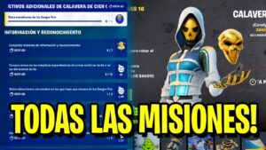 COMO COMPLETAR TODAS LAS MISIONES DE LOS MAS BUSCADOS EN FORTNITE ! - INFORMACION Y RECONOCIMIENTO.!