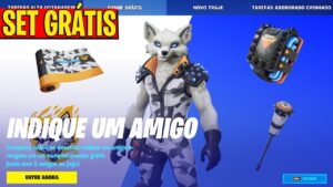 COMO PEGAR A NOVA SKIN GRÁTIS INDIQUE UM AMIGO 2023 (SET GRÁTIS)