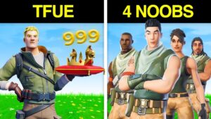 Can 4 Fortnite Noobs Beat Tfue...