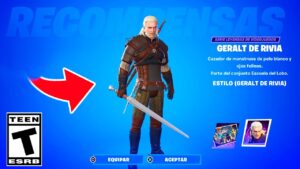 Cómo CONSEGUIR la SKIN de GERALT de RIVIA en FORTNITE