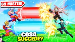 DragonBall Contro My Hero Academia Su Fortnite, 69 Misteri 👣...