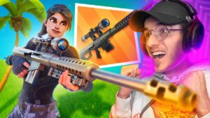 ENFIN le SNIPER sur FORTNITE ! Un abonné me carry