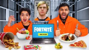 Eating Death Row Inmates Last Meals For Every Kill In Fortnite!