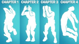 Evolution of Fortnite ICON SERIES DANCES & Emotes!